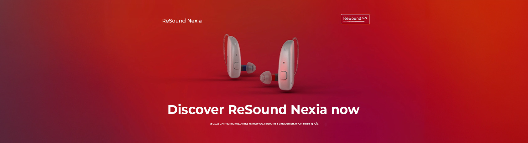 ReSound Nexia Banner